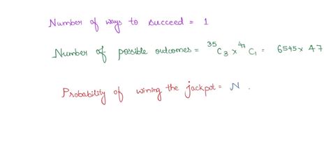 winning the jackpot in a particular lottery requires|Stat. Ch 4 Flashcards .